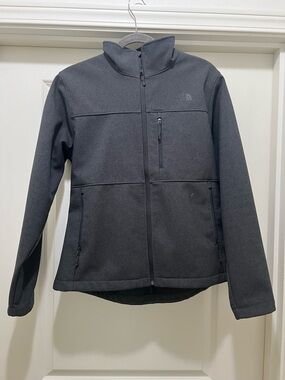 The North Face Charcoal Gray Softshell Ski Jacket